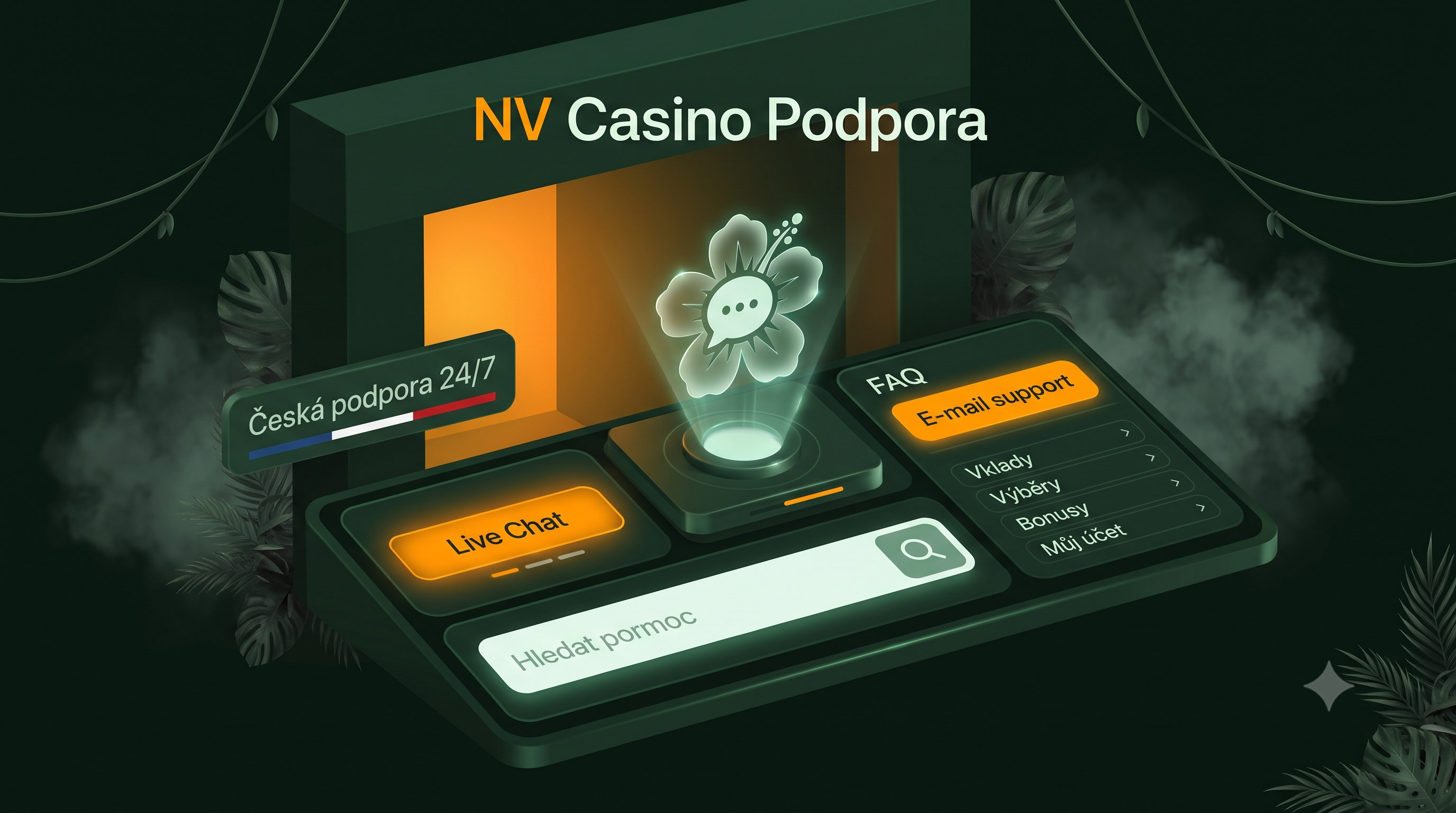 Zabezpečený účet NV Casino